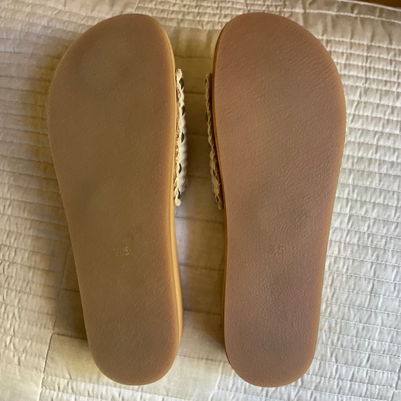 Seychelles Isla Slide Sandals Natural Raffia SZ 9.5 - Picture 14 of 16